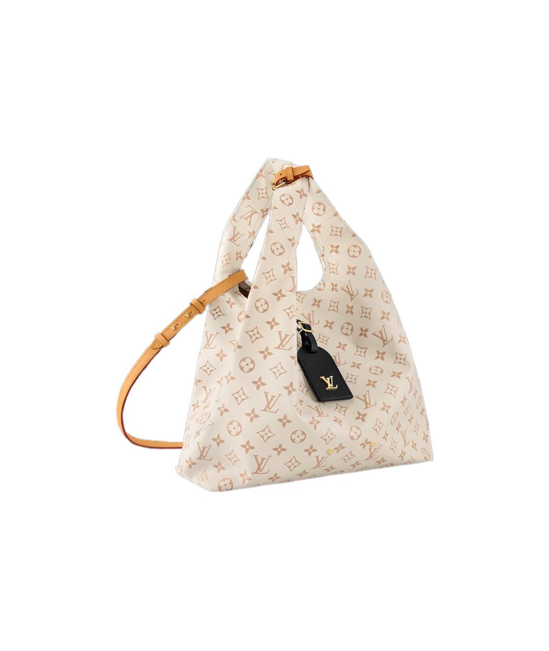 LOUIS VUITTON Бежевая сумка через плечо, фото 2