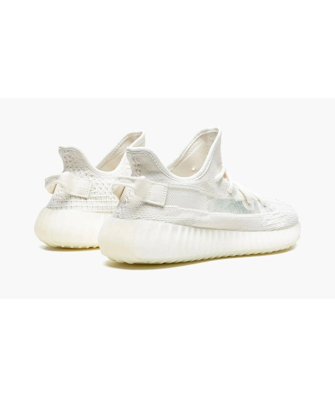 ADIDAS YEEZY Белые текстильные кеды, фото 3