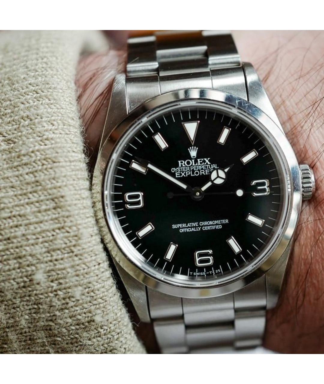 ROLEX Черные часы, фото 3