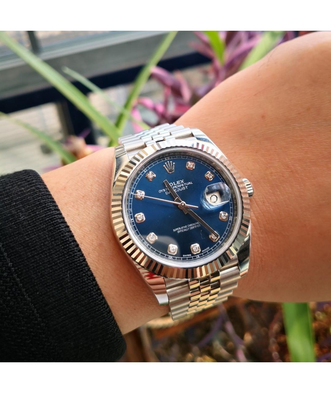 ROLEX Часы из белого золота, фото 2