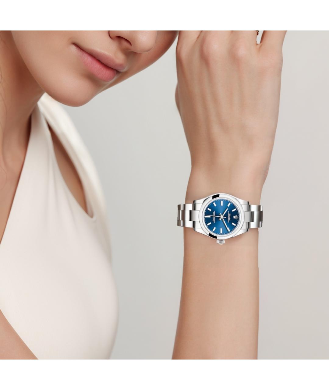 ROLEX Синие часы, фото 3
