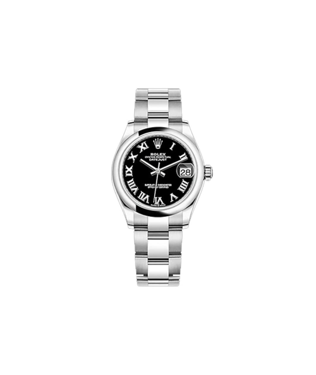 ROLEX Черные часы, фото 1