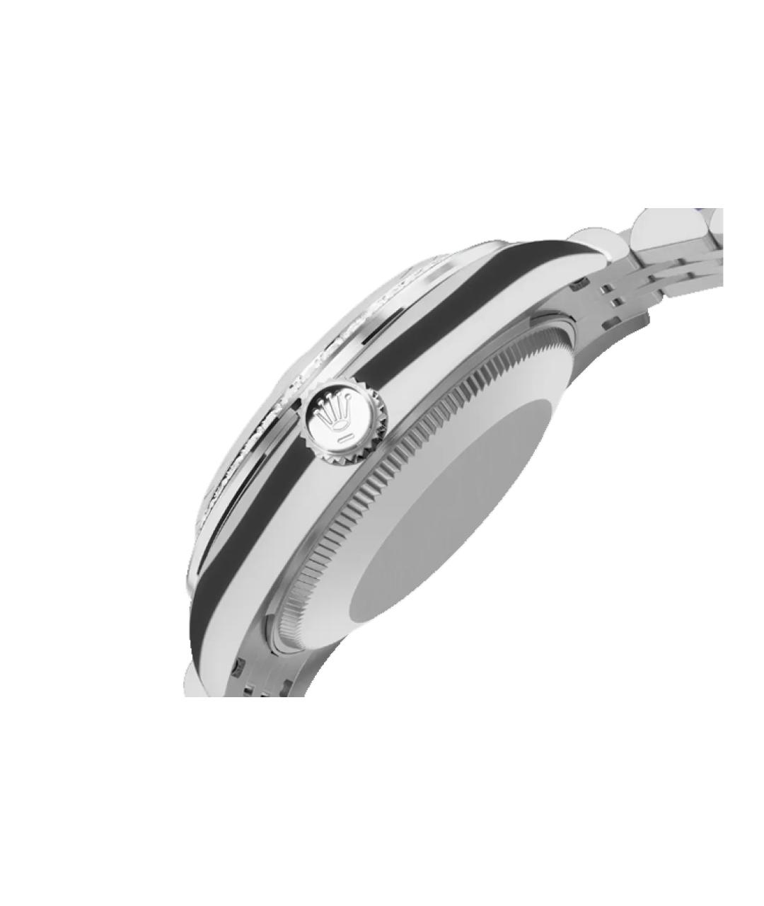 ROLEX Фиолетовые часы из белого золота, фото 2
