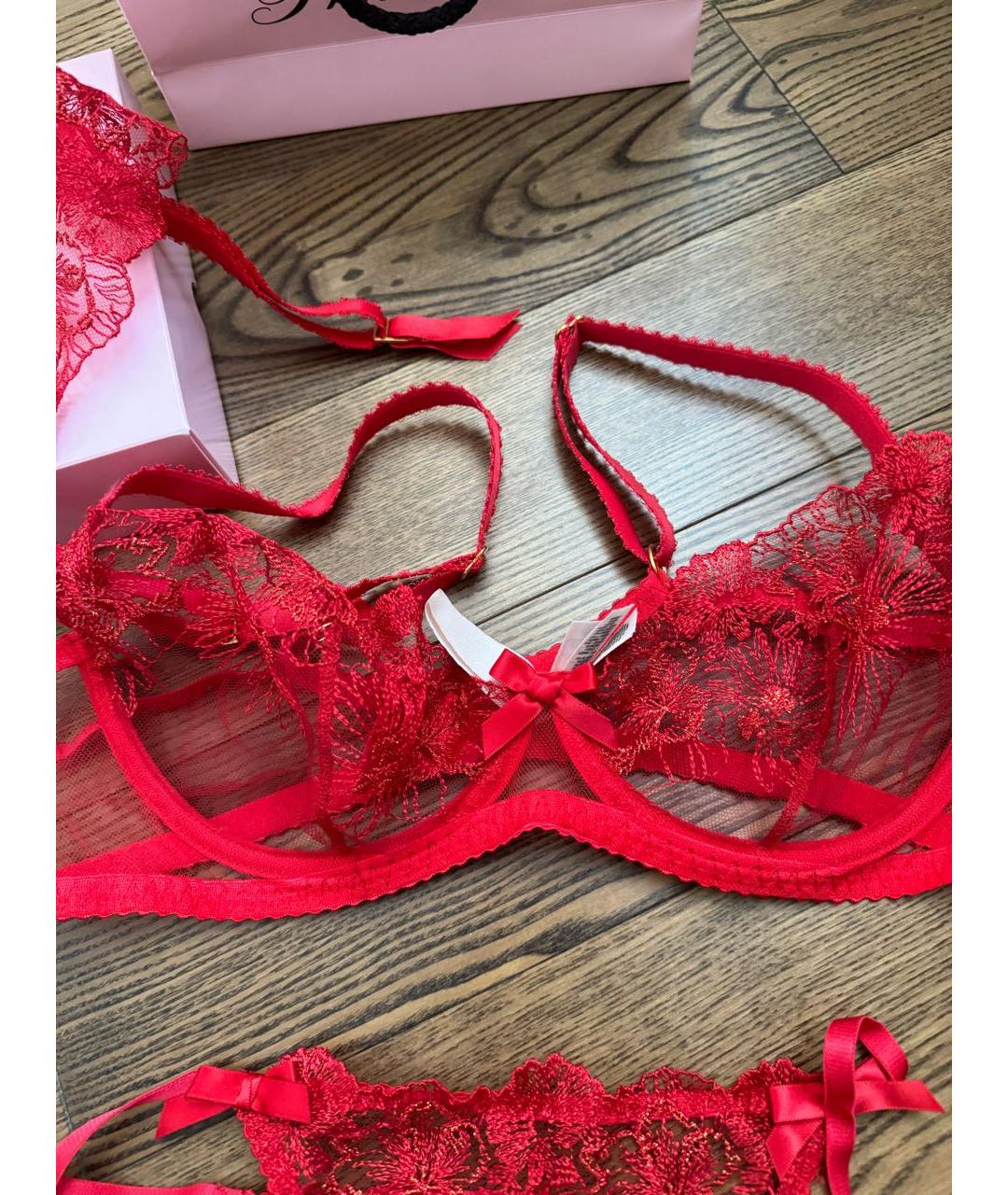 AGENT PROVOCATEUR Бордовый комплекты, фото 3