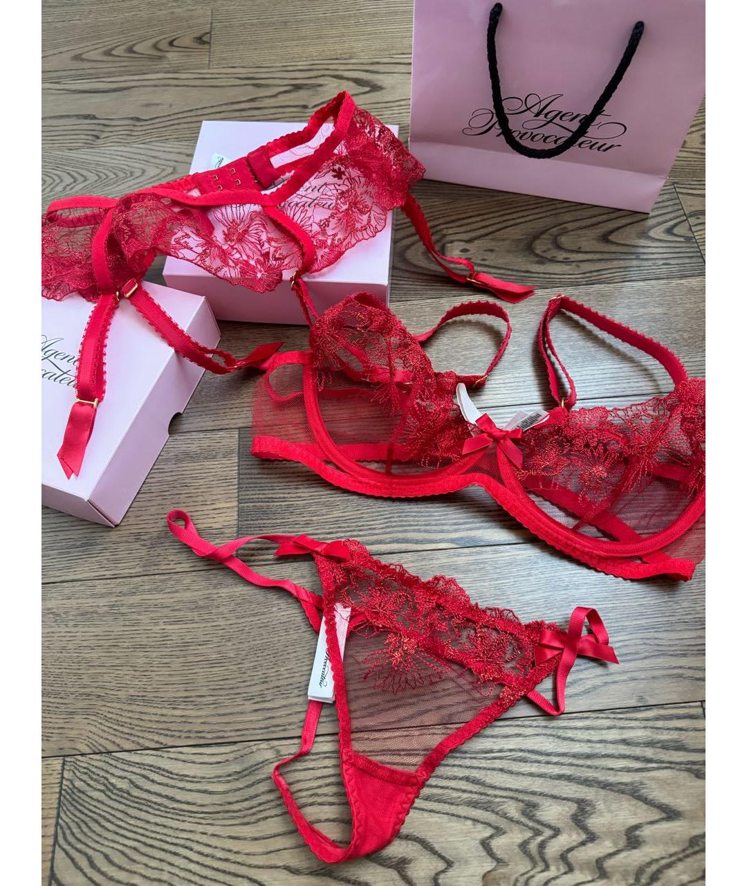 AGENT PROVOCATEUR Бордовый комплекты, фото 2