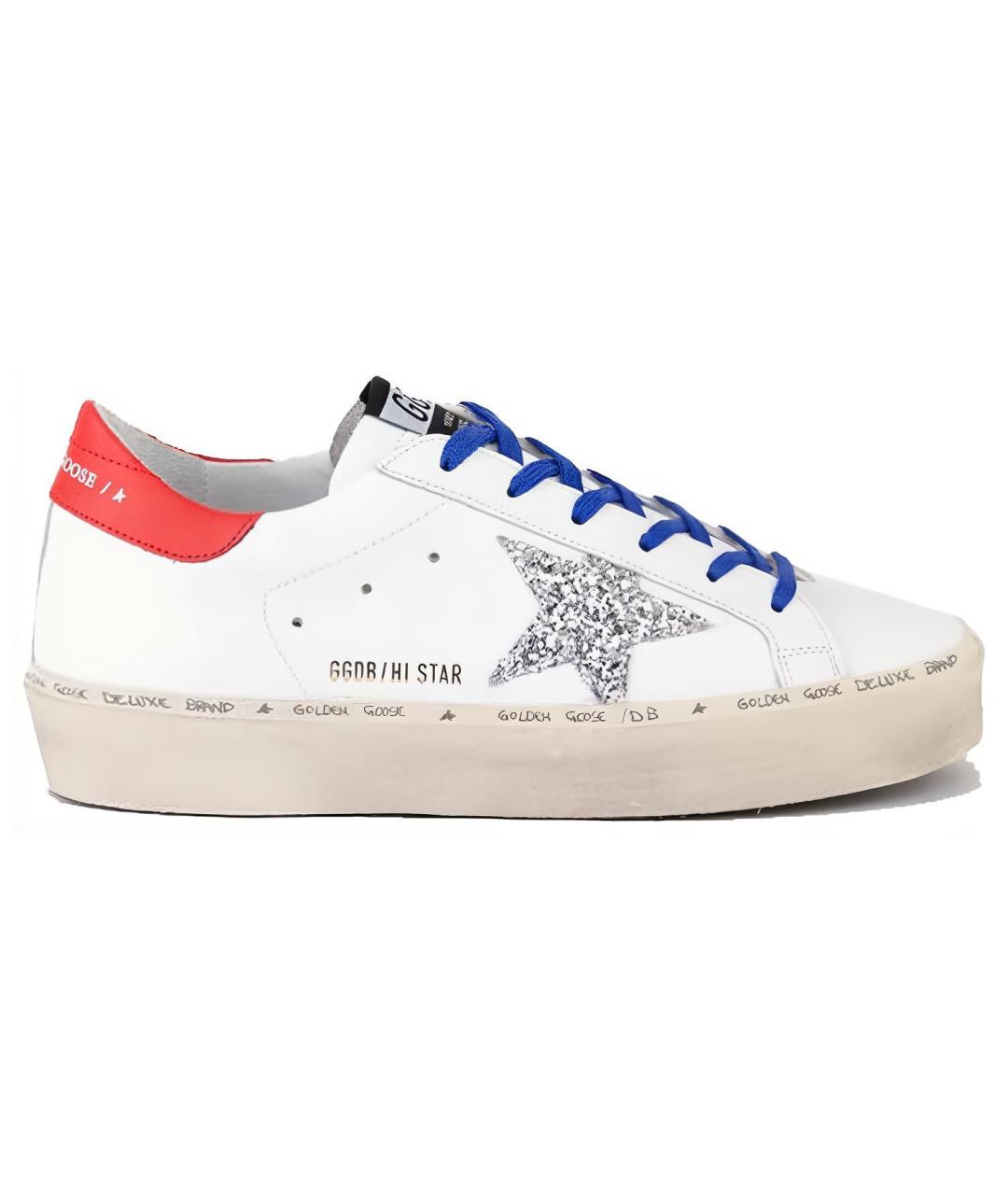 GOLDEN GOOSE DELUXE BRAND Белые кеды, фото 1