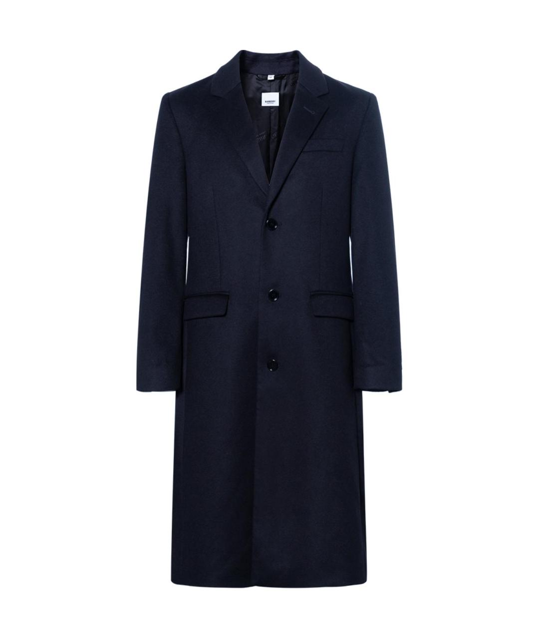 BURBERRY Темно-синий тренч / плащ, фото 3