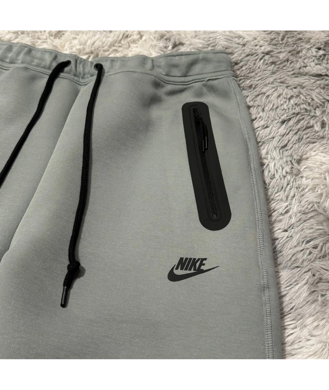 NIKE Серый синтетический спортивный костюм, фото 4