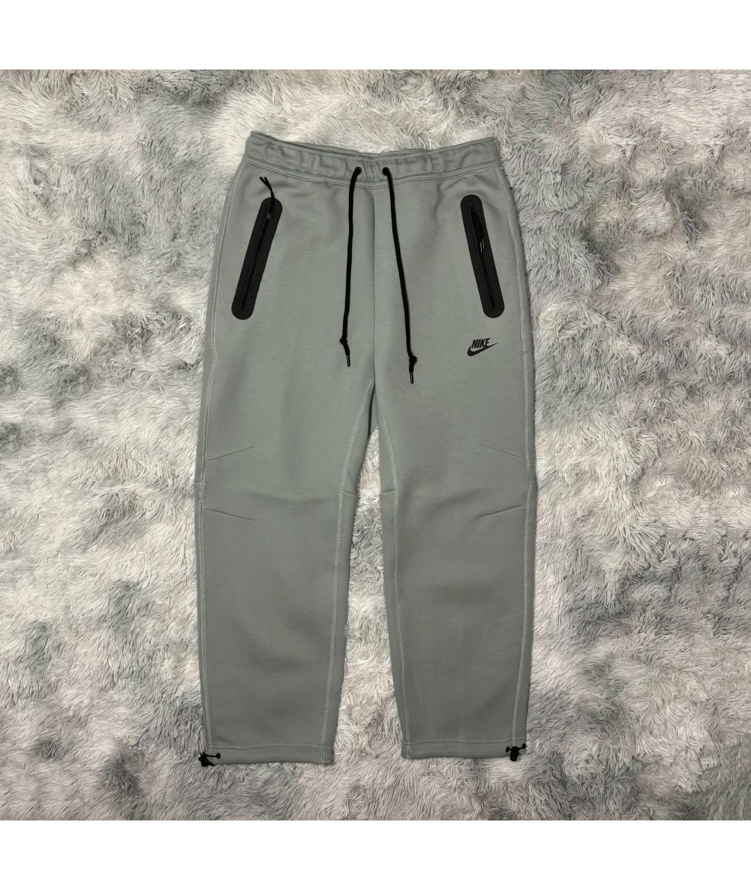 NIKE Серый синтетический спортивный костюм, фото 1