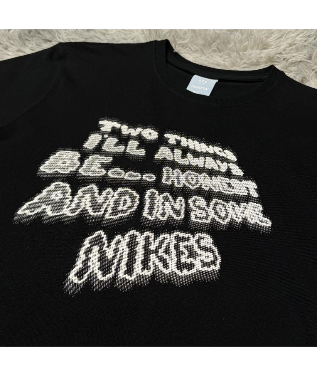 NIKE Черная хлопковая футболка, фото 3