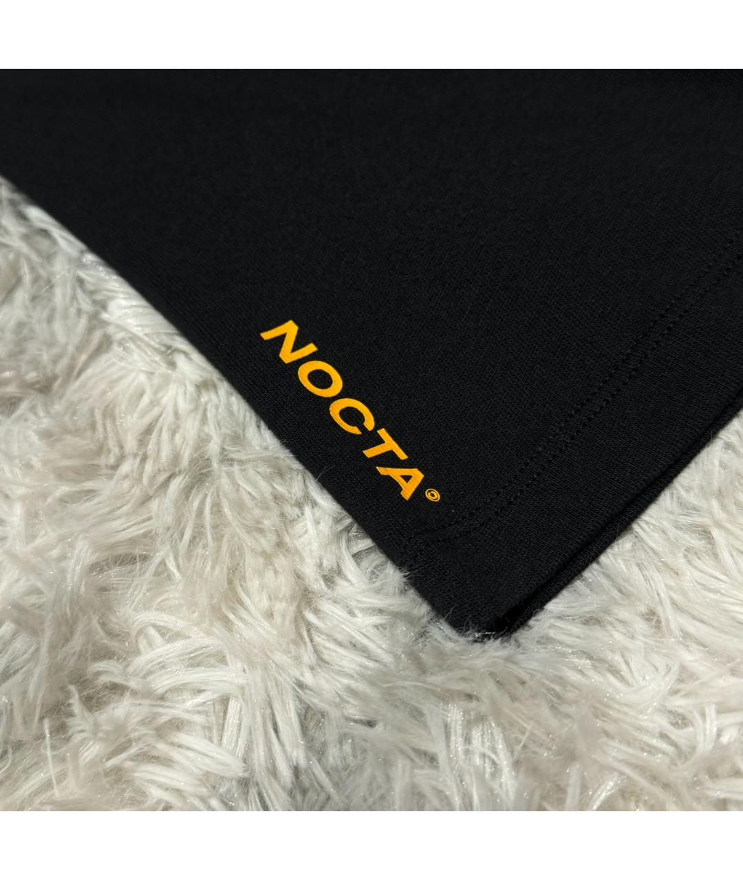 NIKE Черная хлопковая футболка, фото 4