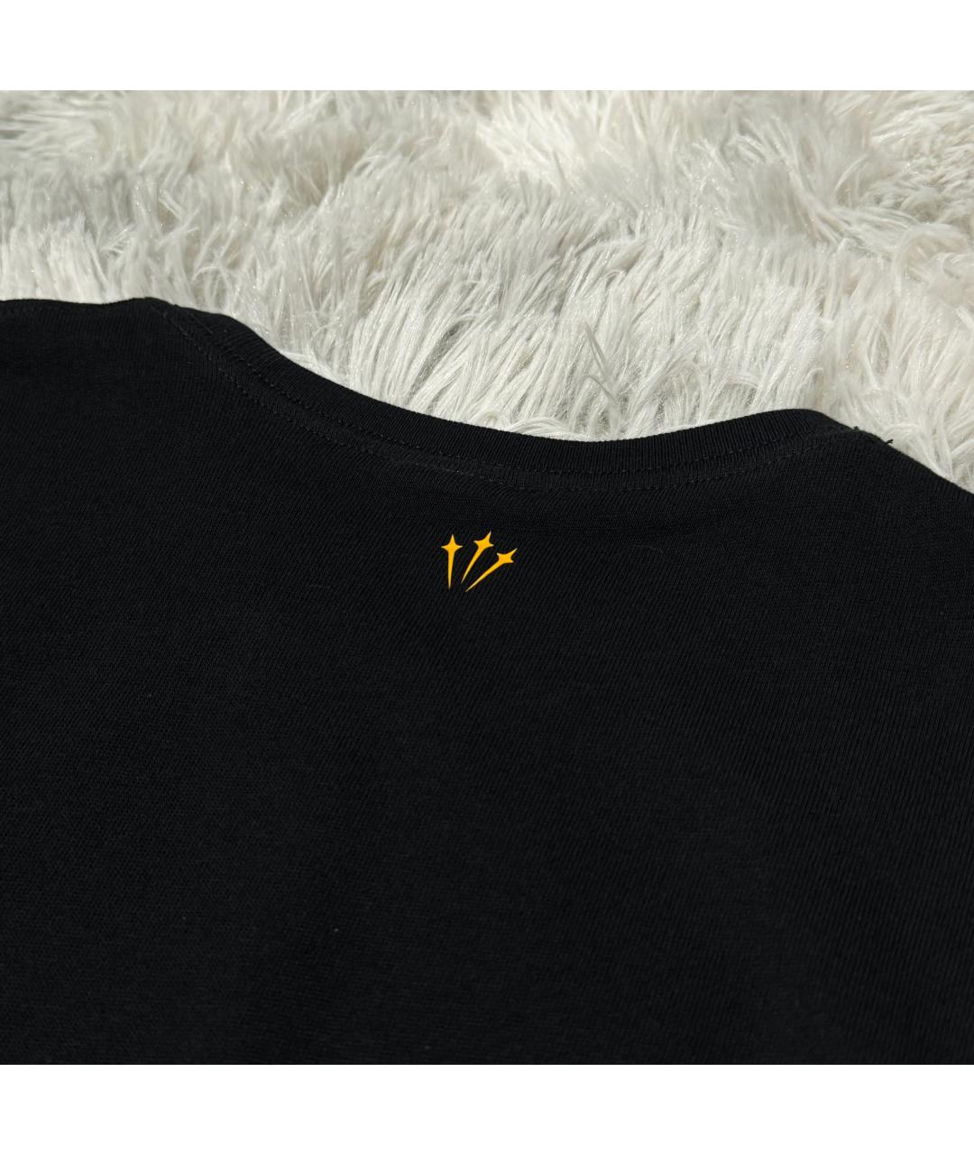 NIKE Черная хлопковая футболка, фото 5