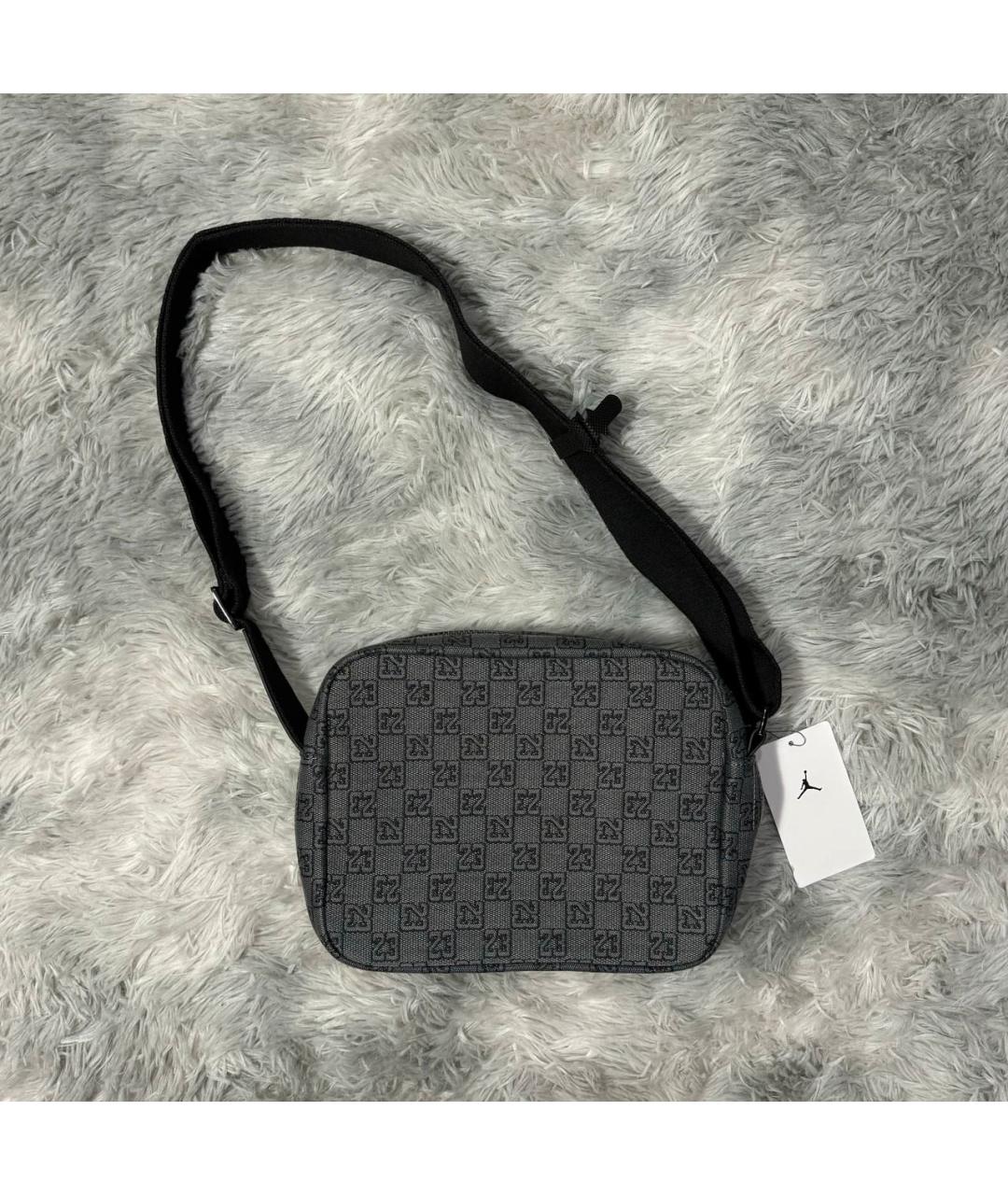JORDAN Черная сумка на плечо, фото 2