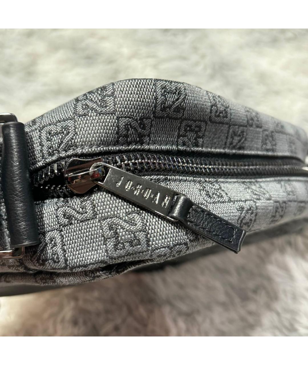 JORDAN Черная сумка на плечо, фото 4