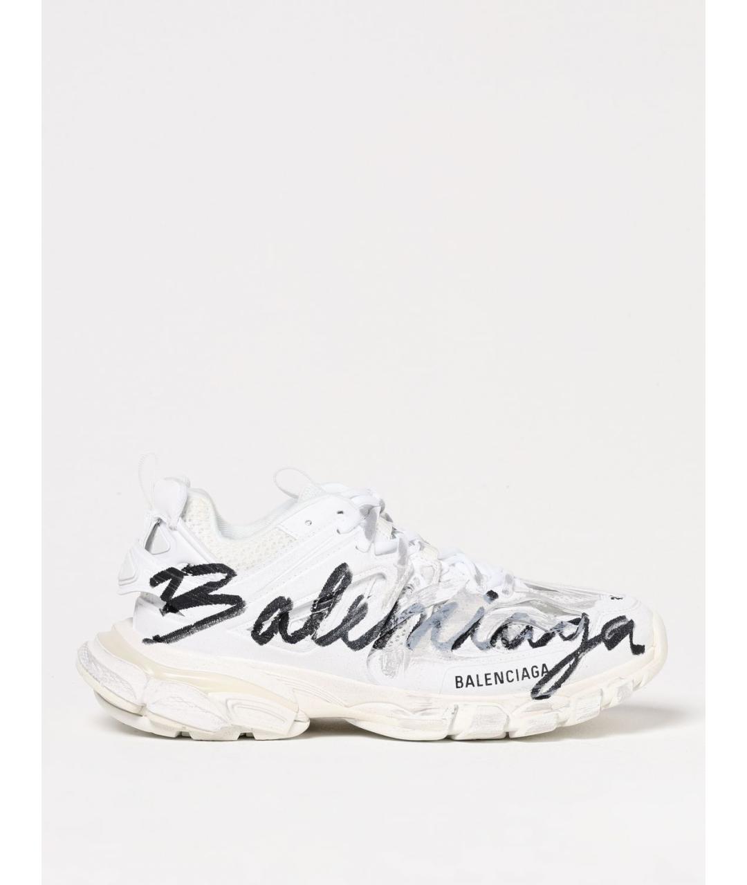 BALENCIAGA Белые кроссовки, фото 5