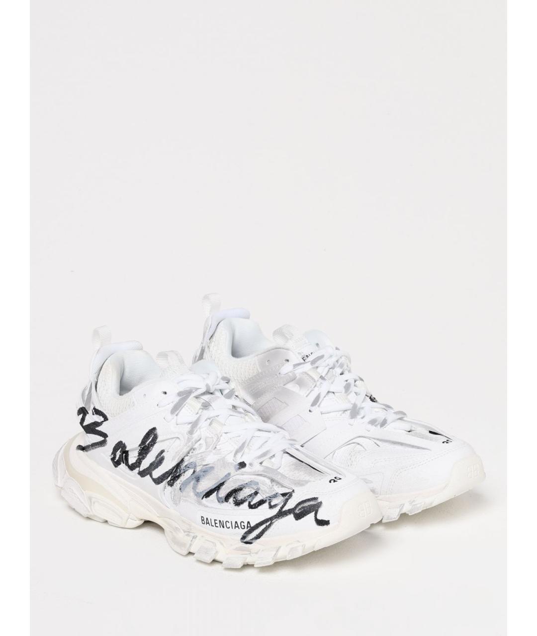 BALENCIAGA Белые кроссовки, фото 2