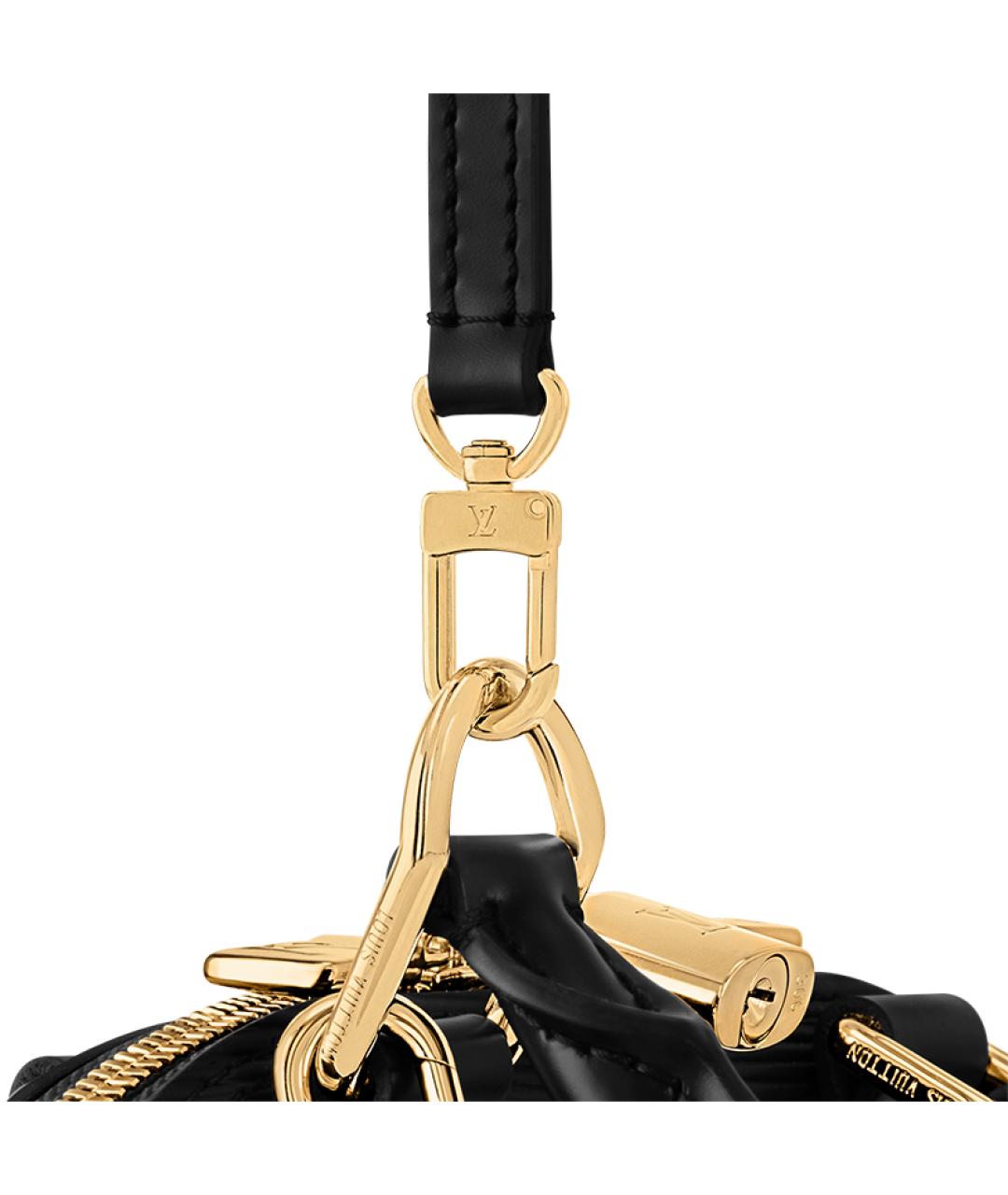 LOUIS VUITTON Черная сумка через плечо, фото 4