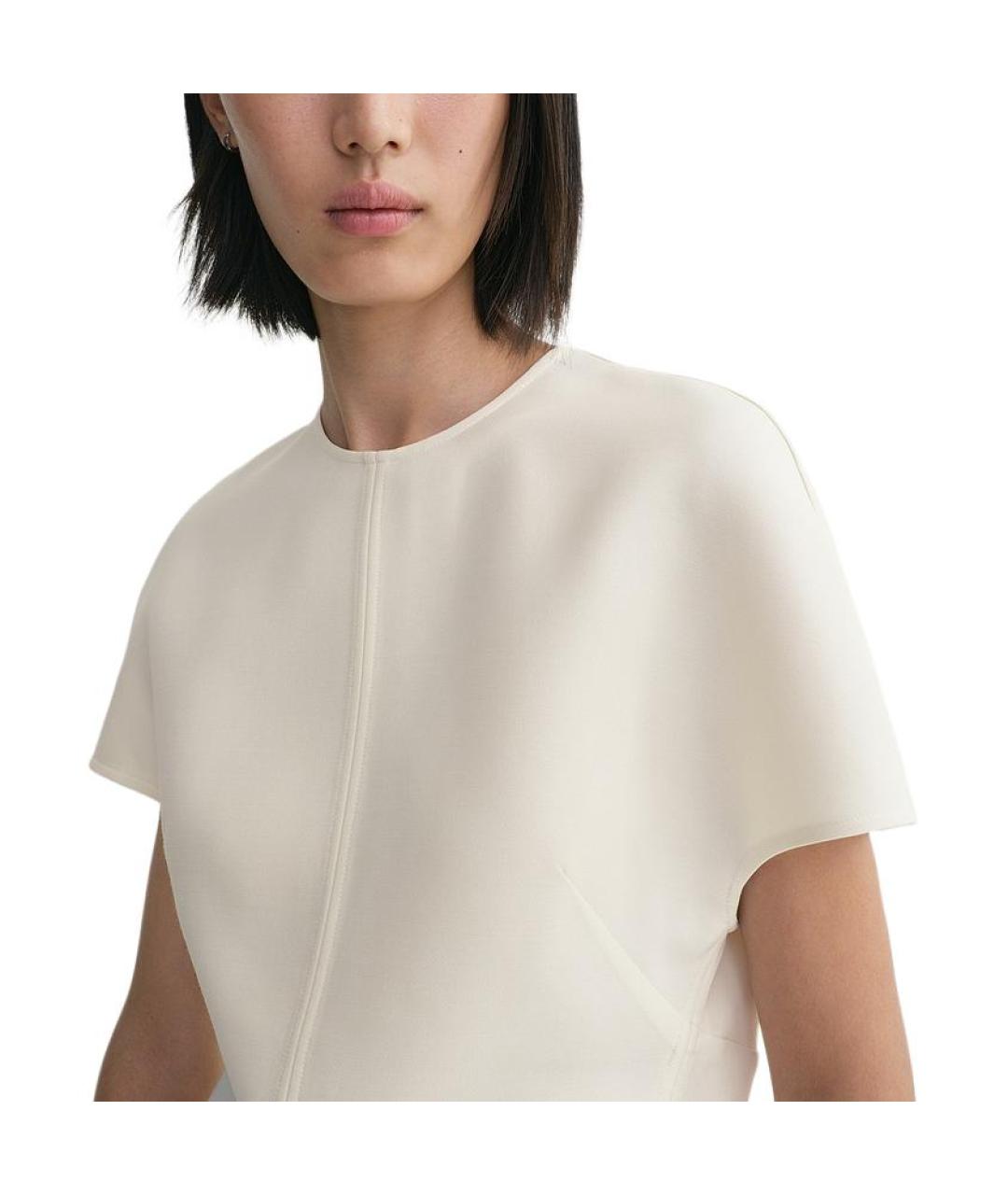 TOTEME Бежевая футболка, фото 5