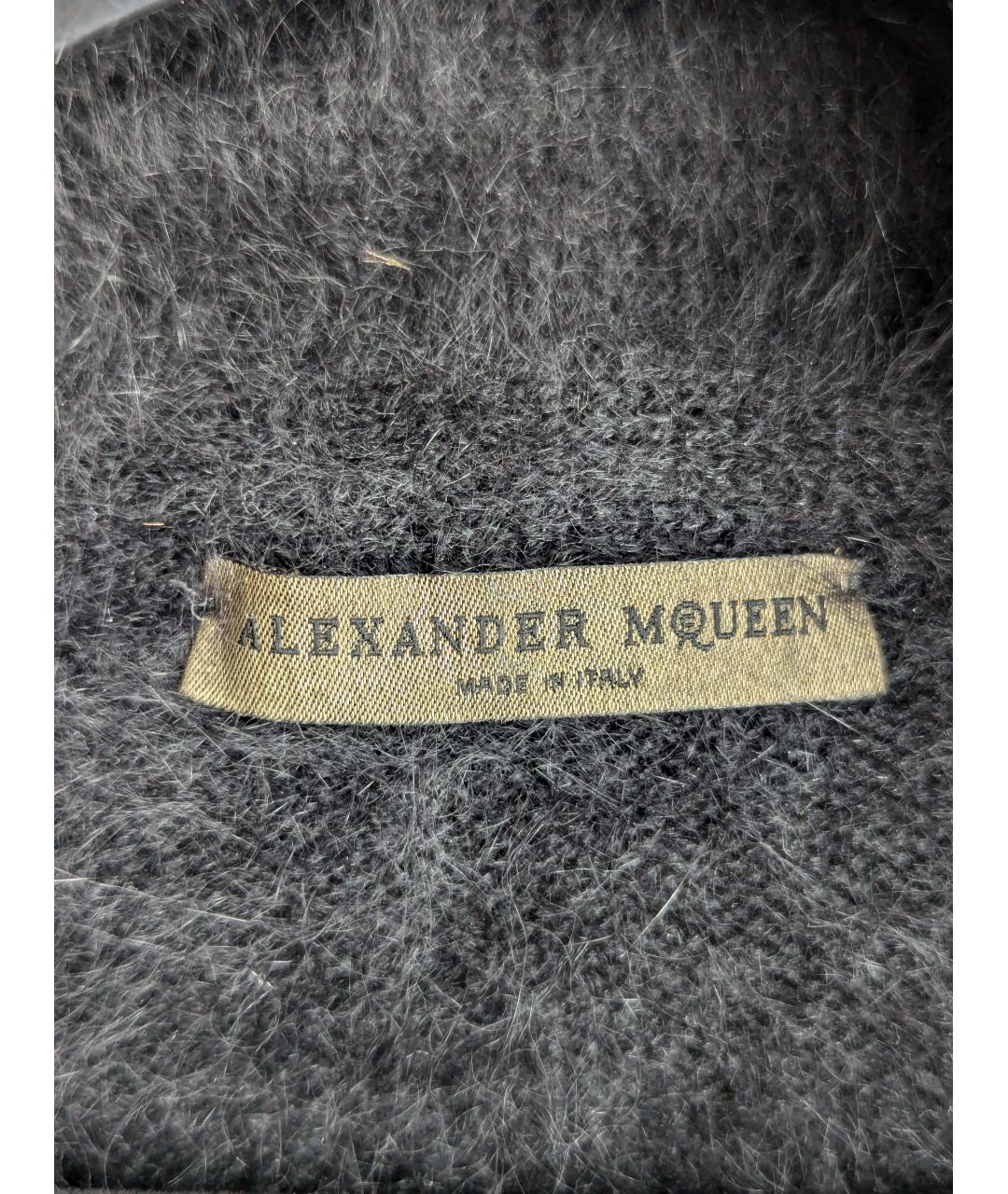 ALEXANDER MCQUEEN Черный кардиган, фото 3