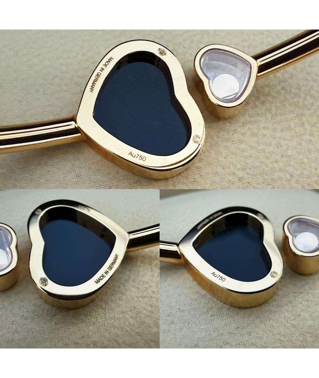 CHOPARD Черный браслет из розового золота, фото 3