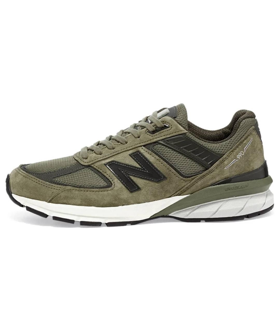 NEW BALANCE Хаки низкие кроссовки / кеды, фото 2