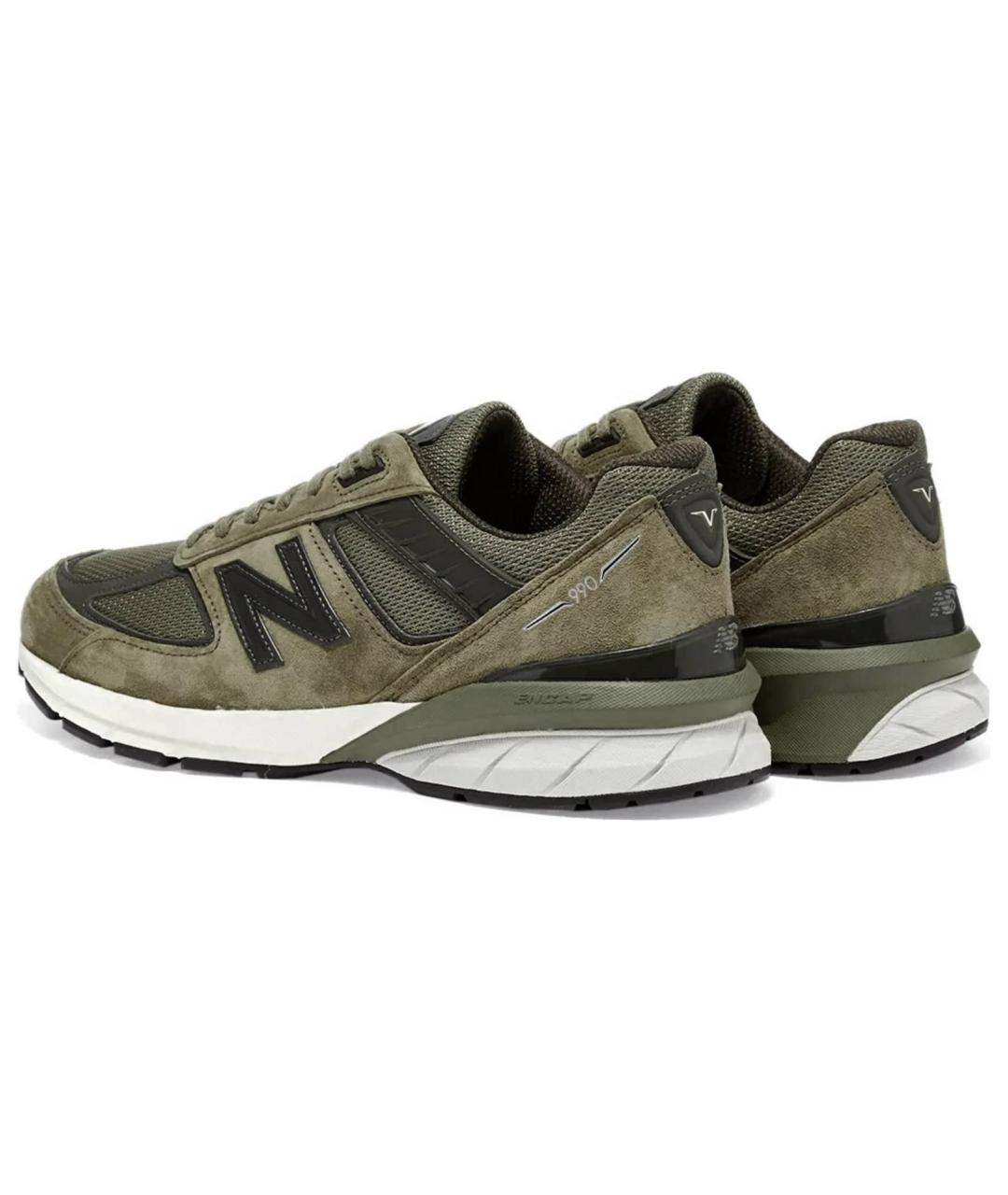 NEW BALANCE Хаки низкие кроссовки / кеды, фото 4