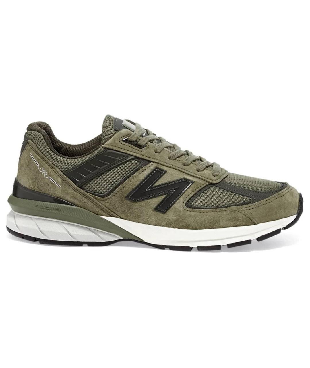 NEW BALANCE Хаки низкие кроссовки / кеды, фото 1
