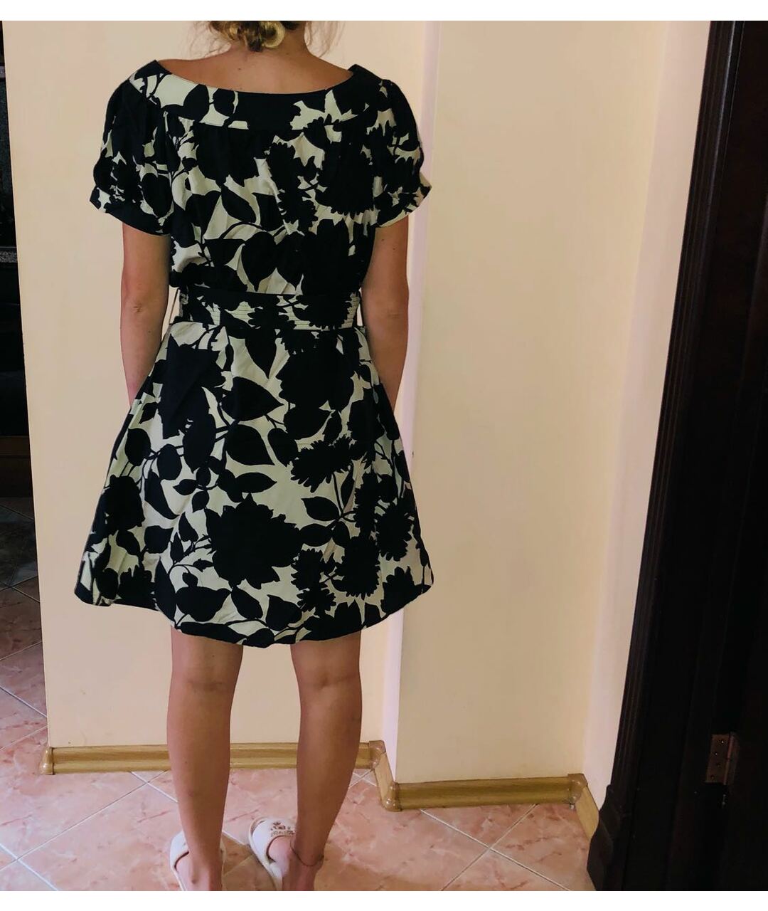 MOSCHINO Мульти шелковое платье, фото 5