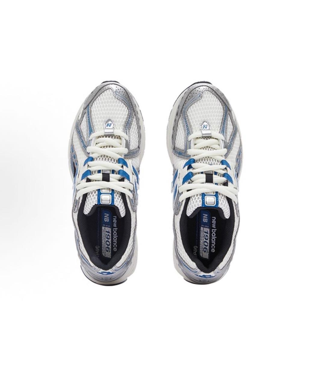 NEW BALANCE Белые текстильные низкие кроссовки / кеды, фото 3
