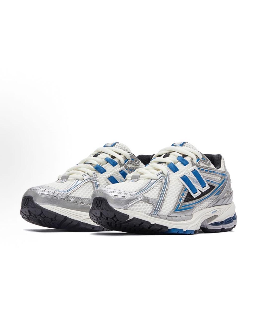 NEW BALANCE Белые текстильные низкие кроссовки / кеды, фото 2