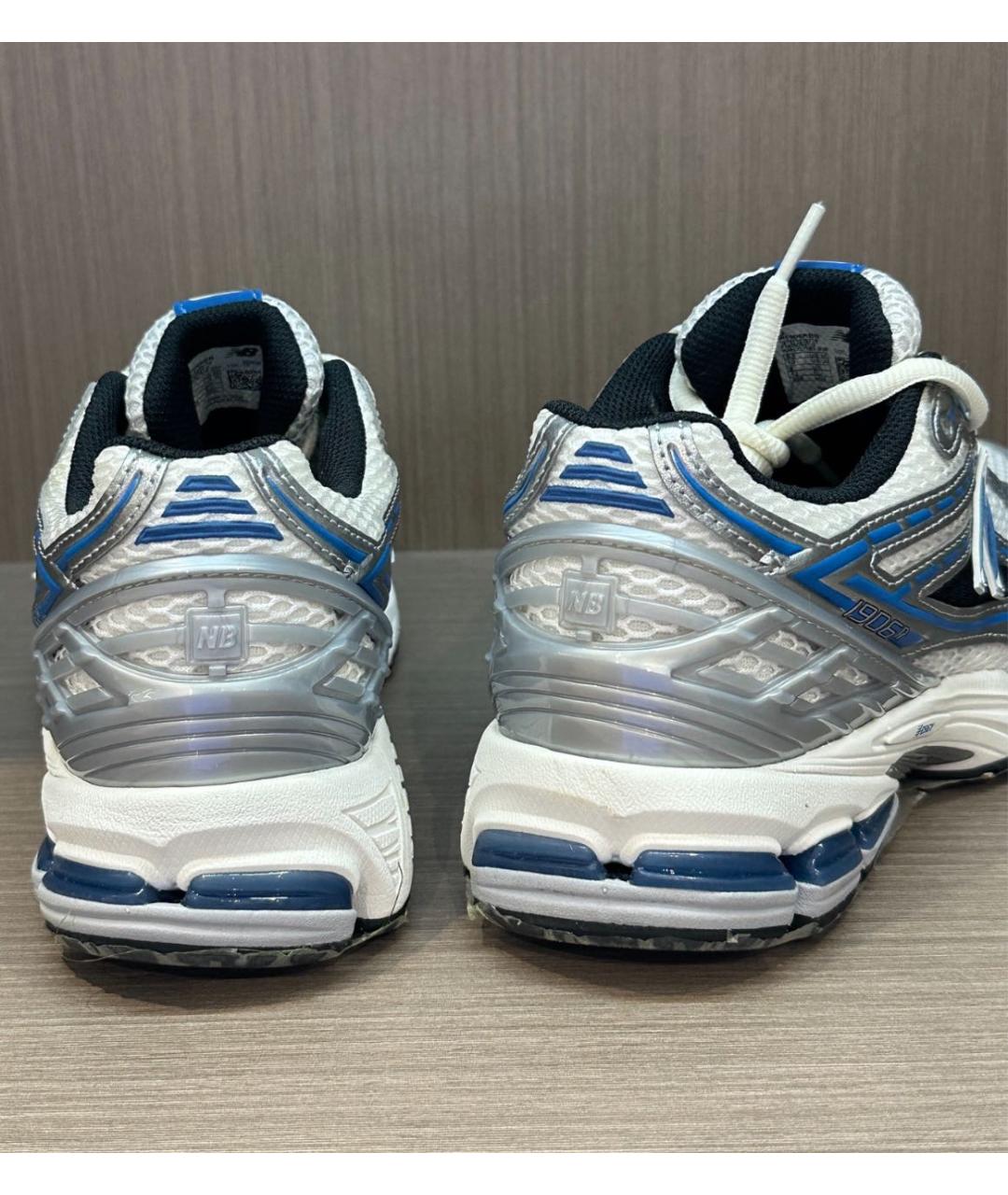 NEW BALANCE Белые текстильные низкие кроссовки / кеды, фото 6