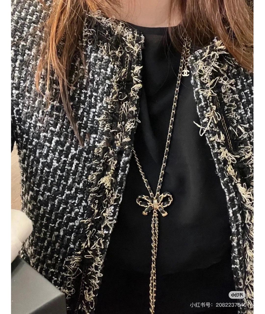 CHANEL Золотое колье, фото 4
