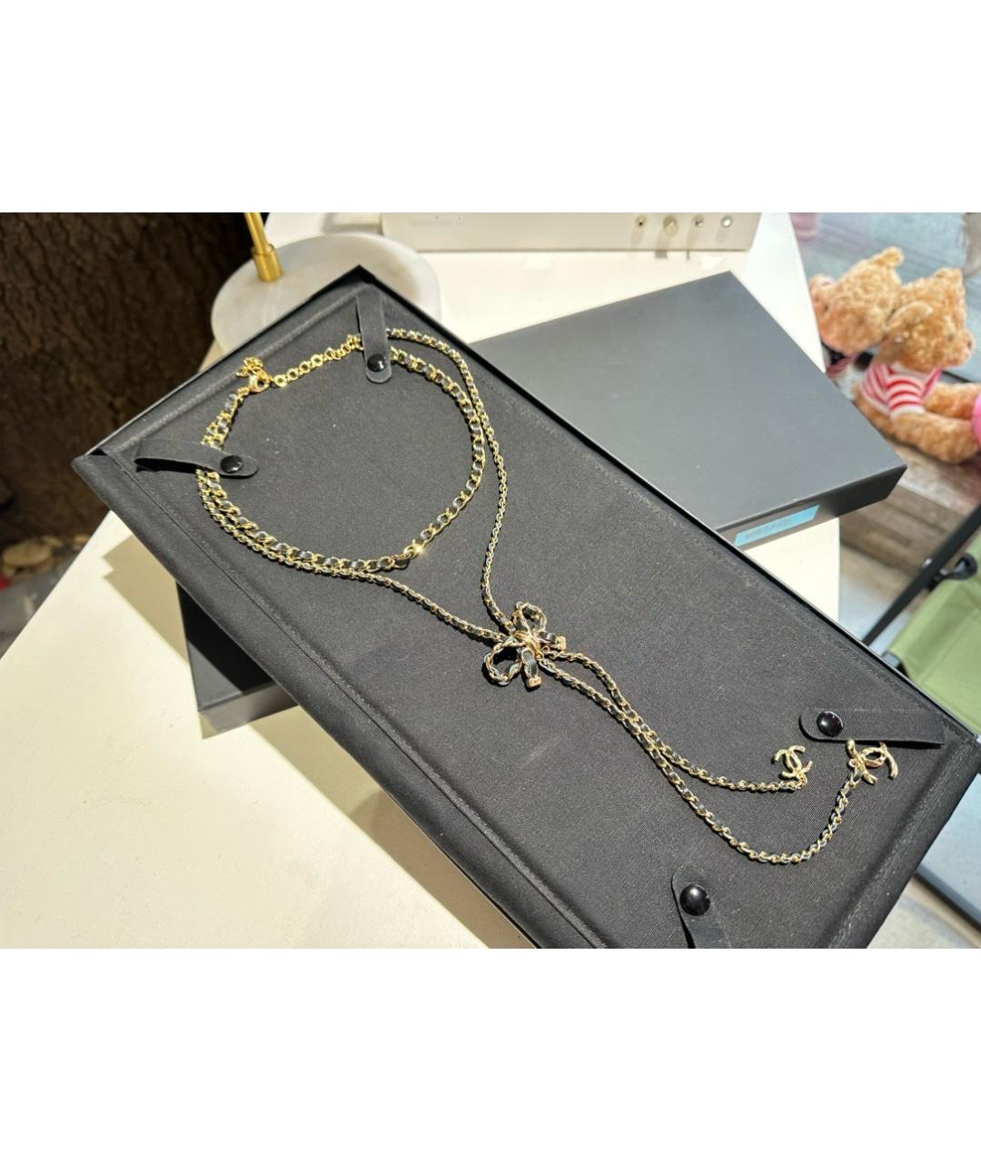 CHANEL Золотое колье, фото 6