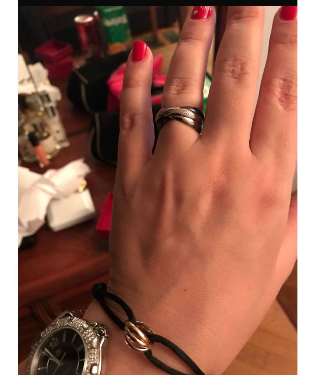 CARTIER Серебряное кольцо из белого золота, фото 5
