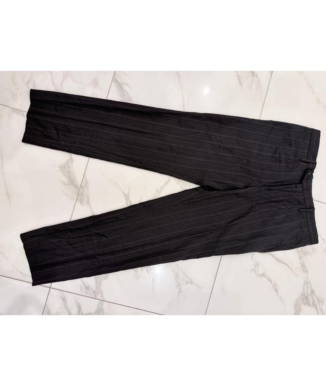 DOLCE&GABBANA Черный классический костюм, фото 2