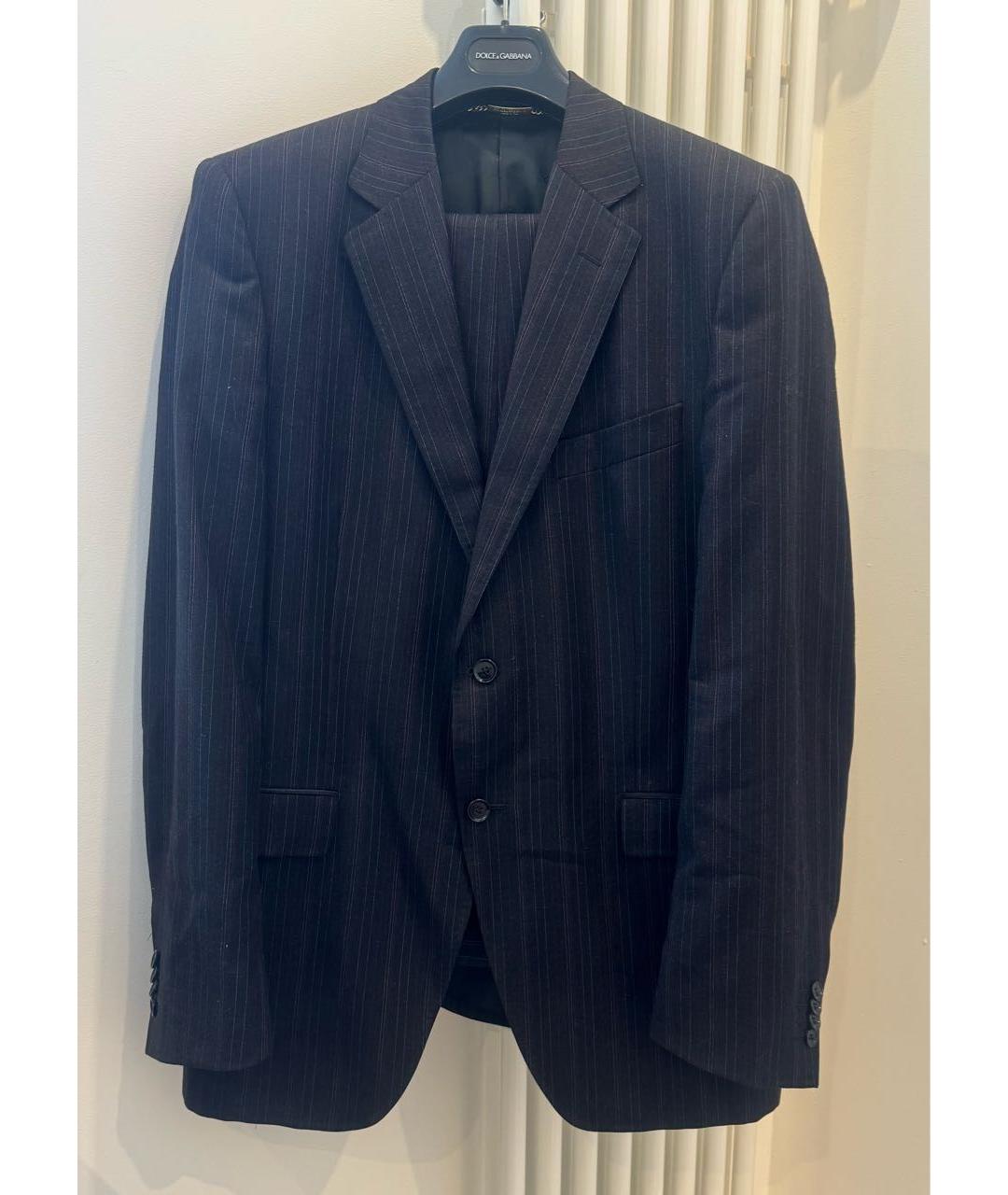 DOLCE&GABBANA Черный классический костюм, фото 9