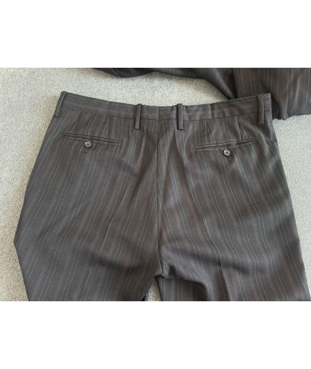 DOLCE&GABBANA Черный классический костюм, фото 5