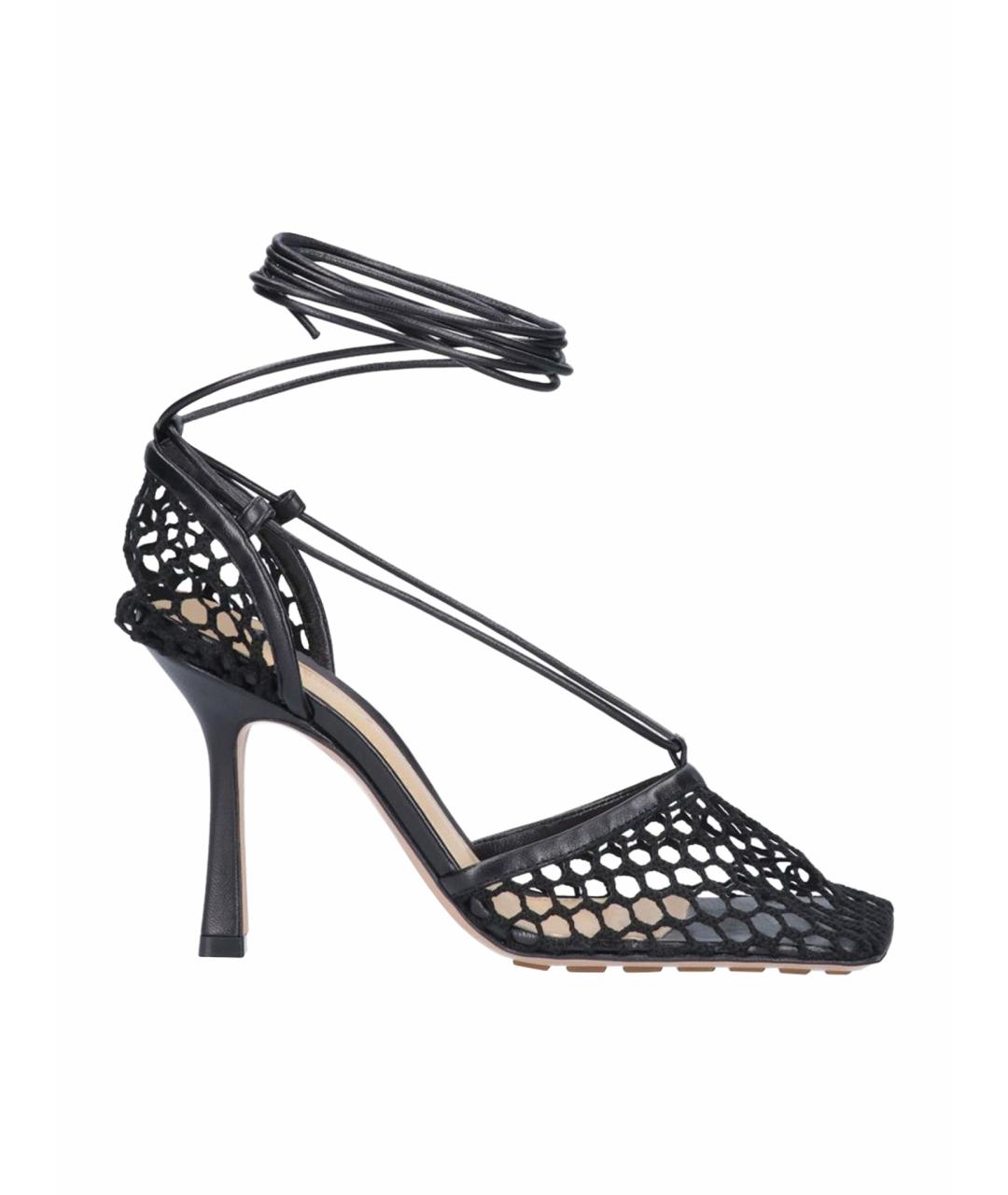 BOTTEGA VENETA Черные босоножки, фото 6