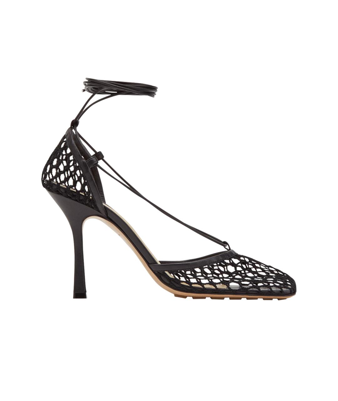 BOTTEGA VENETA Черные босоножки, фото 1