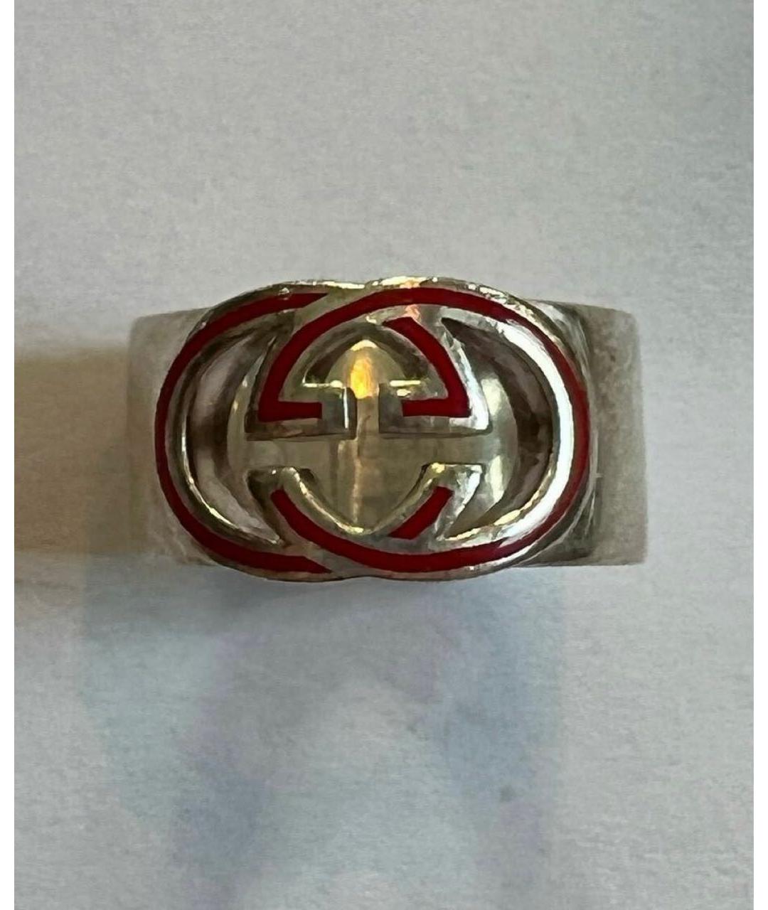 GUCCI Серебряное серебряное кольцо, фото 7