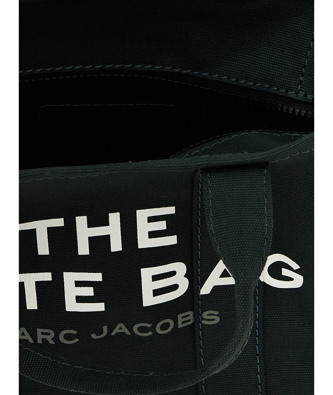 MARC JACOBS Зеленая хлопковая сумка тоут, фото 4