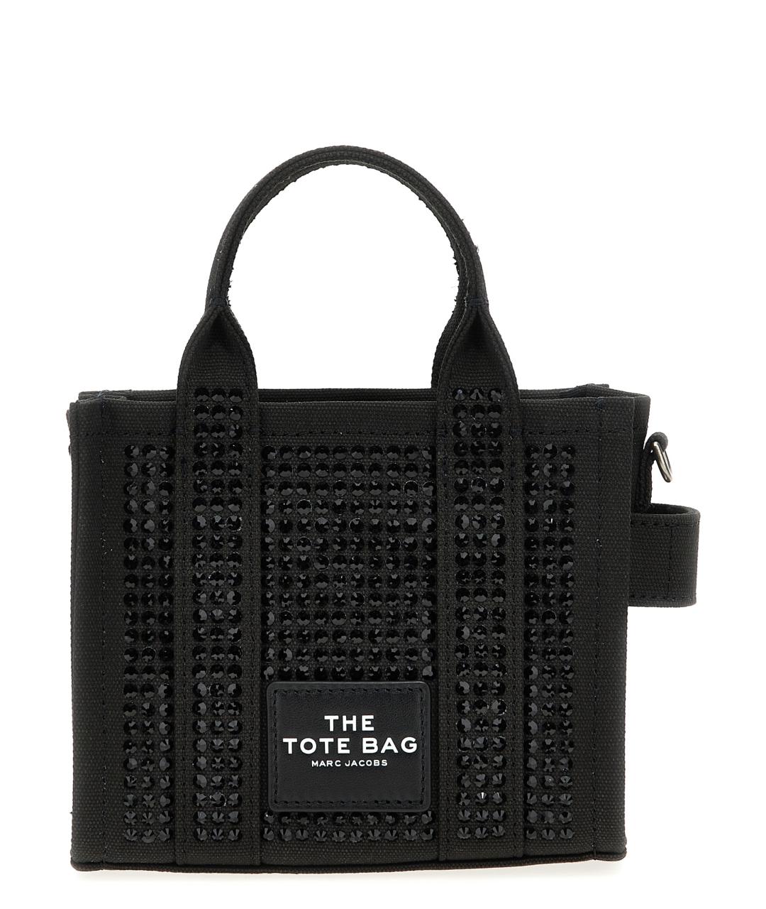 MARC JACOBS Черная хлопковая сумка через плечо, фото 1