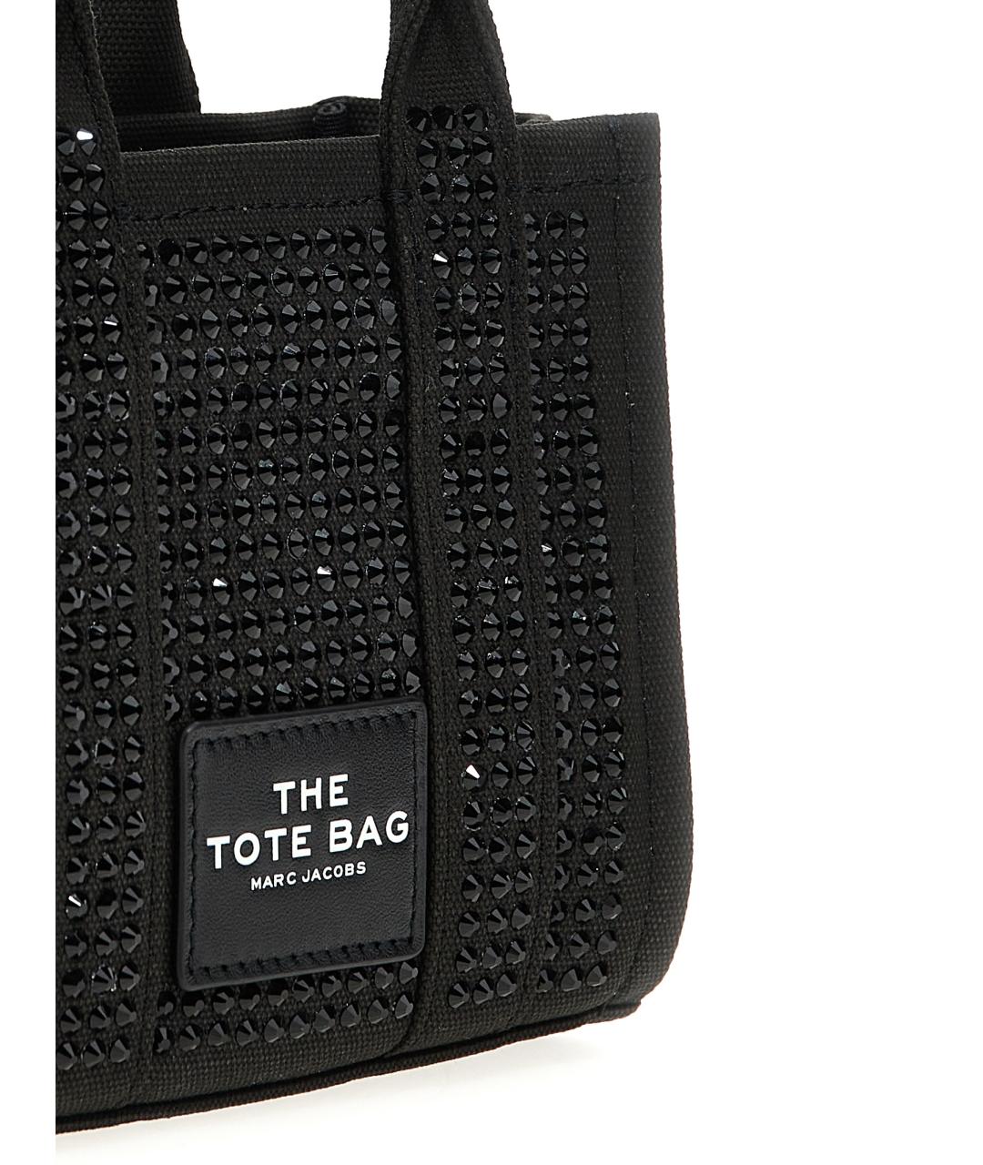 MARC JACOBS Черная хлопковая сумка через плечо, фото 2