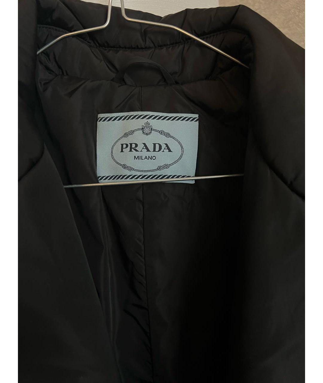 PRADA Черная куртка, фото 4