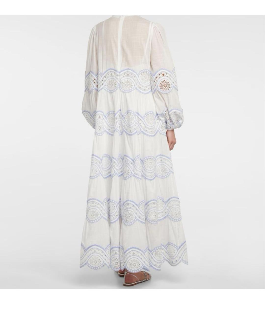 ZIMMERMANN Белое хлопковое платье, фото 4