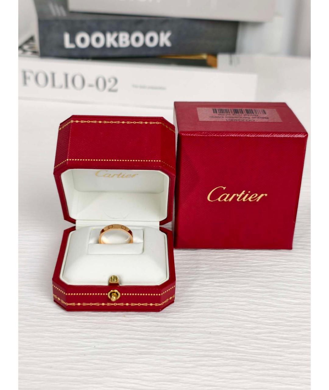 CARTIER Золотое кольцо из розового золота, фото 8