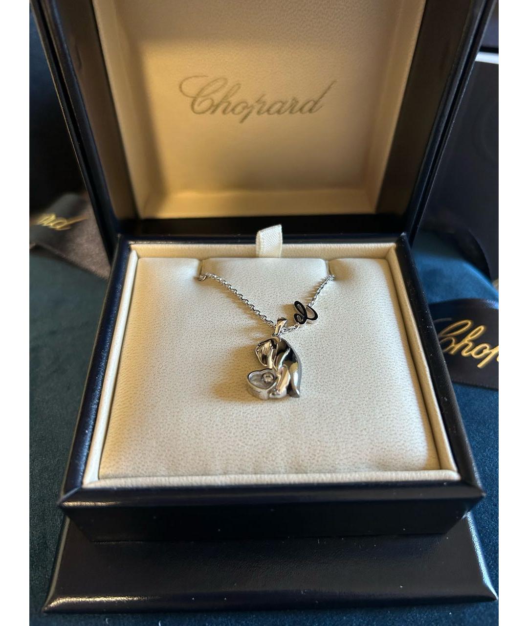 CHOPARD Серебряная подвеска из белого золота, фото 3