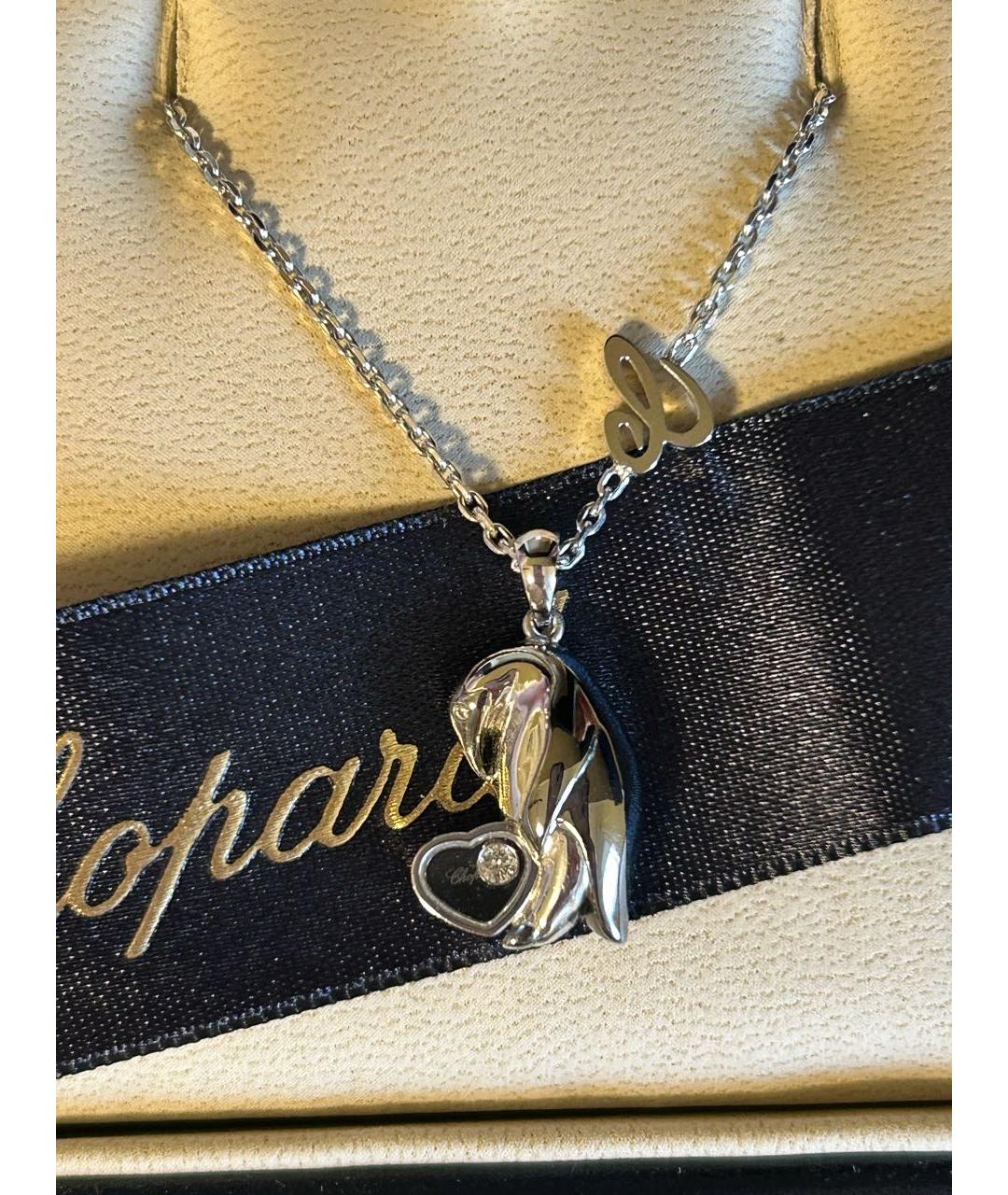 CHOPARD Серебряная подвеска из белого золота, фото 5