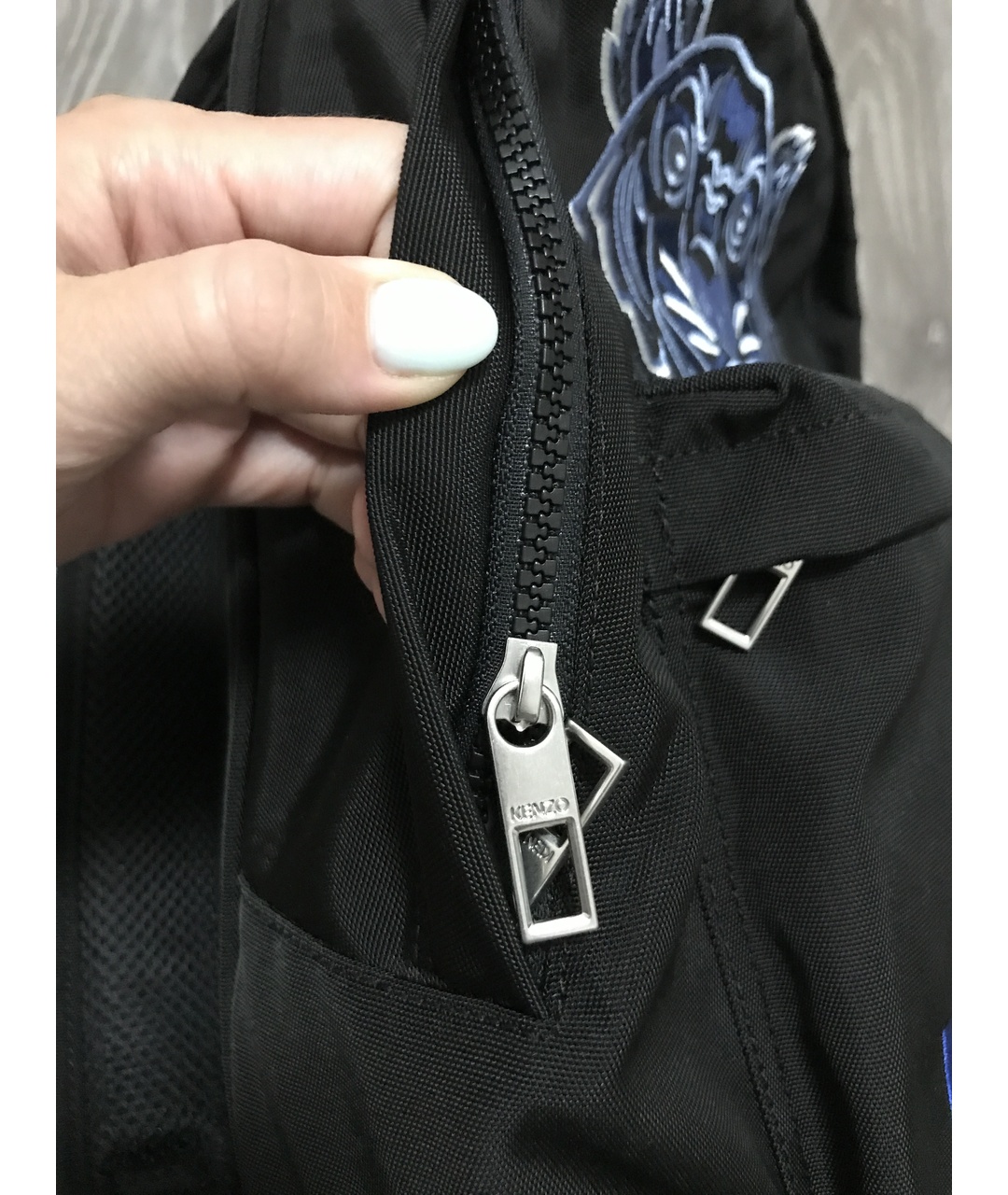KENZO Черный тканевый рюкзак, фото 4