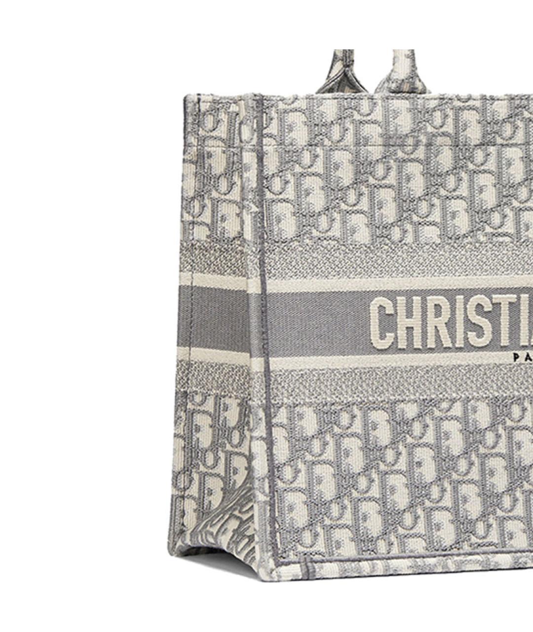 CHRISTIAN DIOR Серая сумка через плечо, фото 4